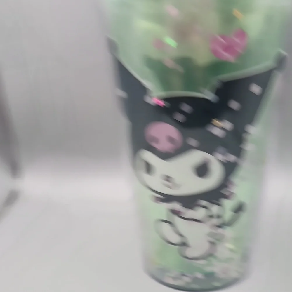 Kuromi Tumbler with Dome Lid